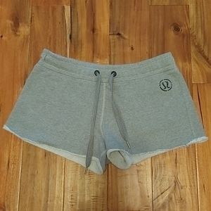 Women's Lululemon Sweat Short Size 8